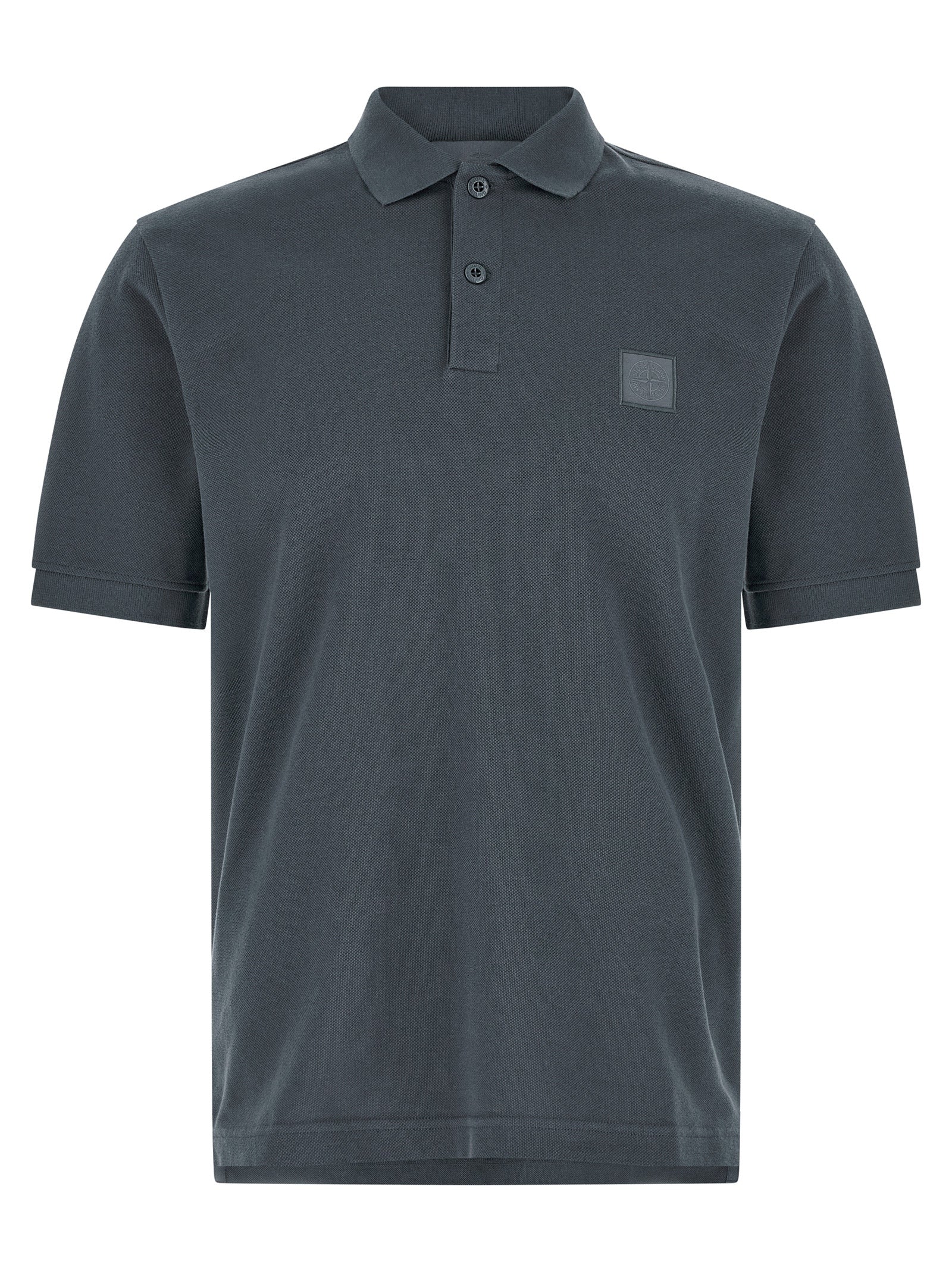 Stone Island Compass Logo Polo Shirt