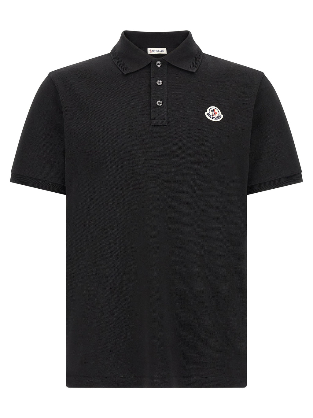 Moncler Logo Patch Polo Shirt
