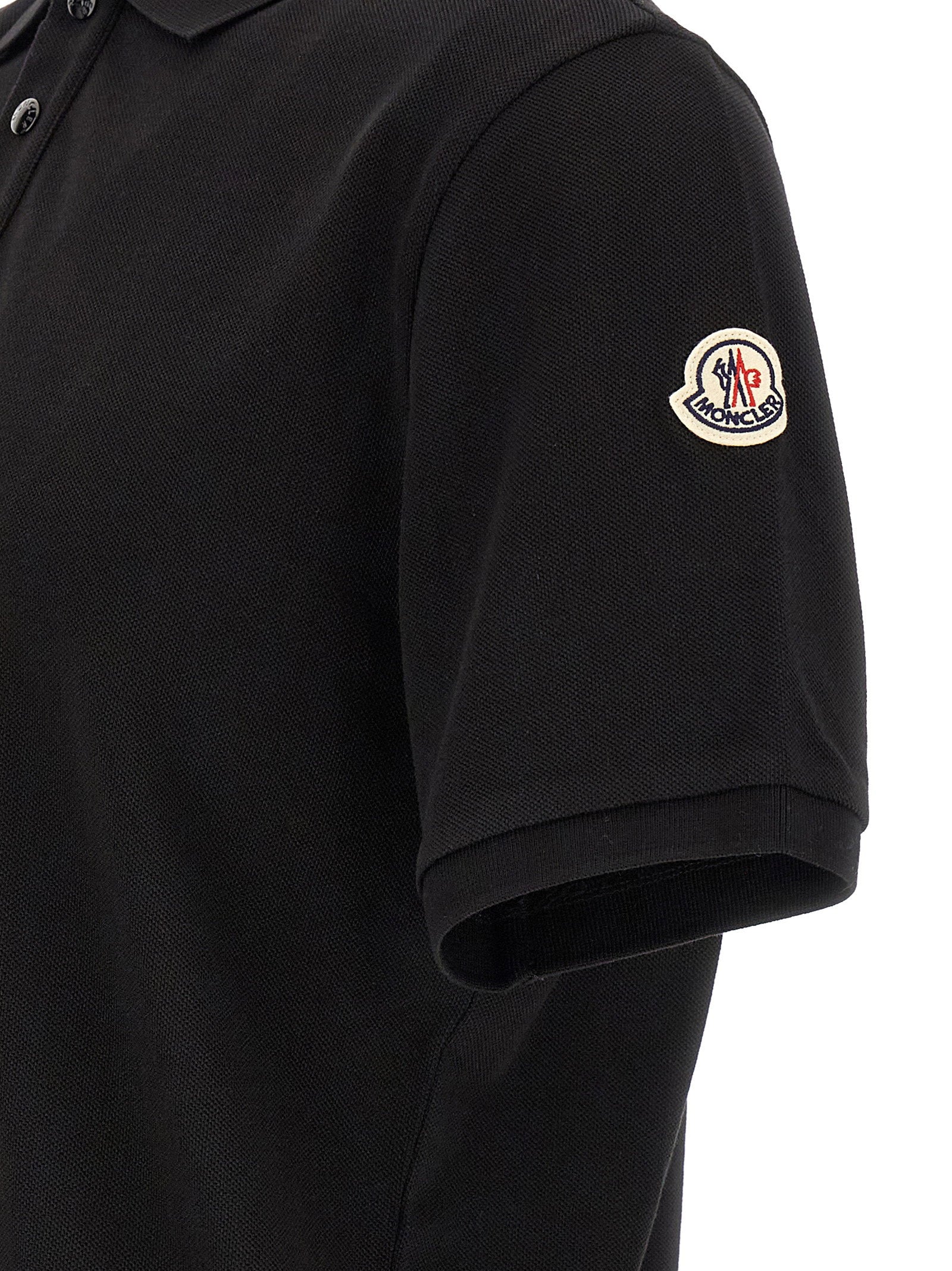Moncler Tricolor Detail Polo Shirt