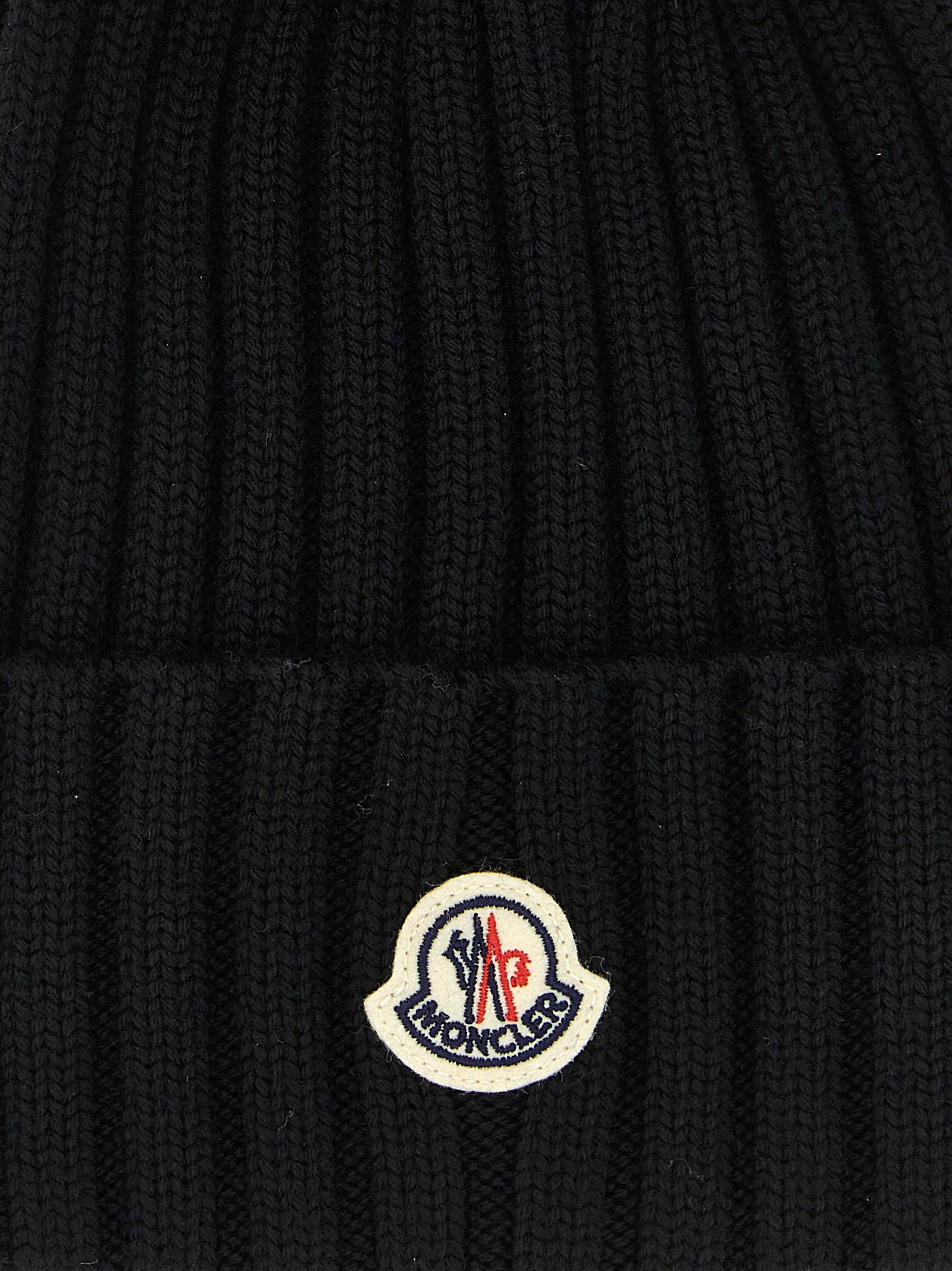 Moncler Pompon Wool Beanie