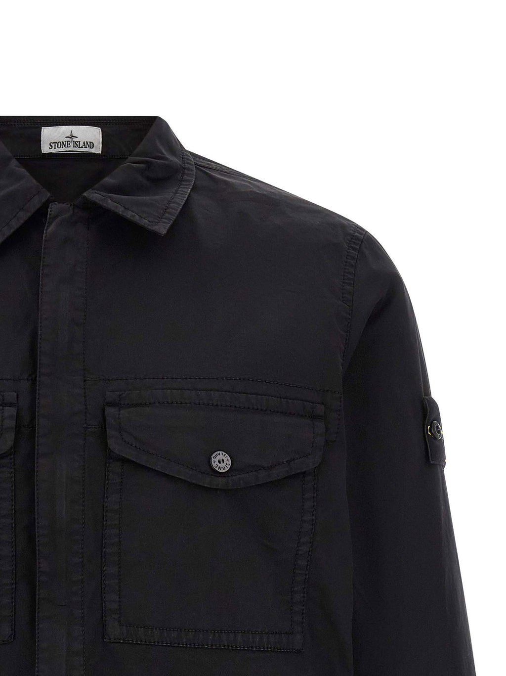 Stone Island Badge Logo Overshirt