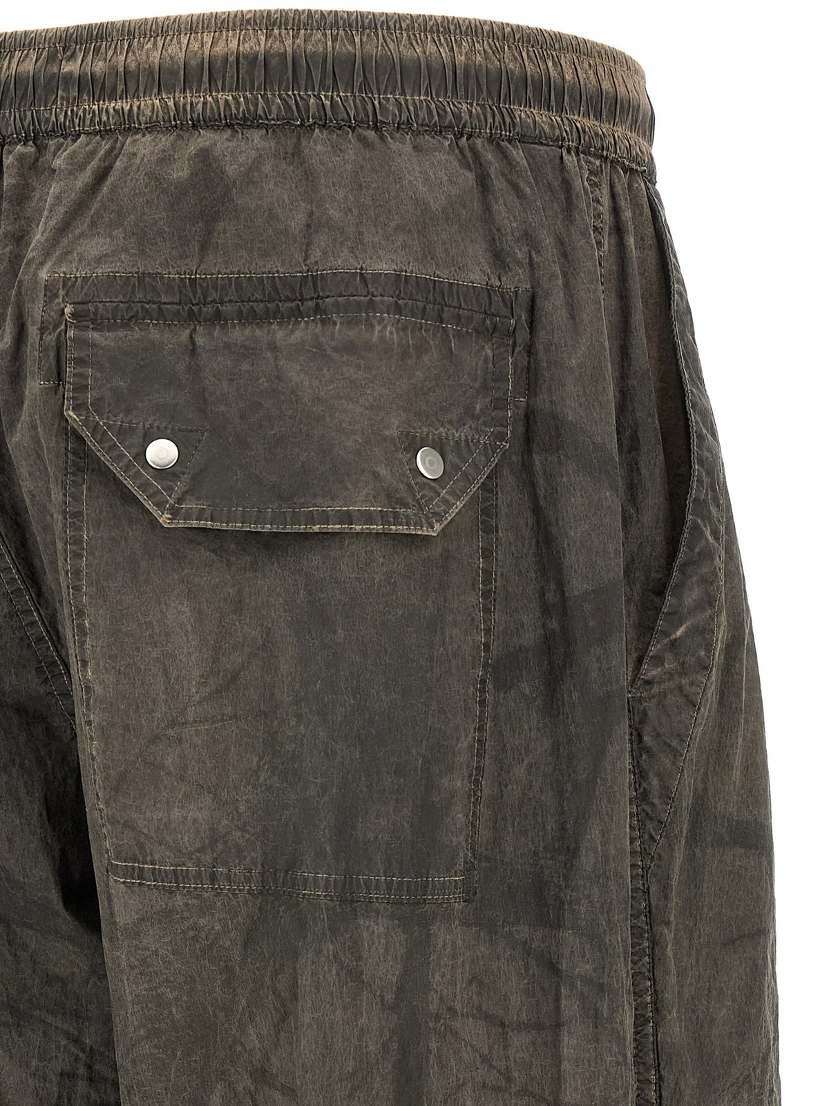 Stone Island Printed Pants With Logo Badge