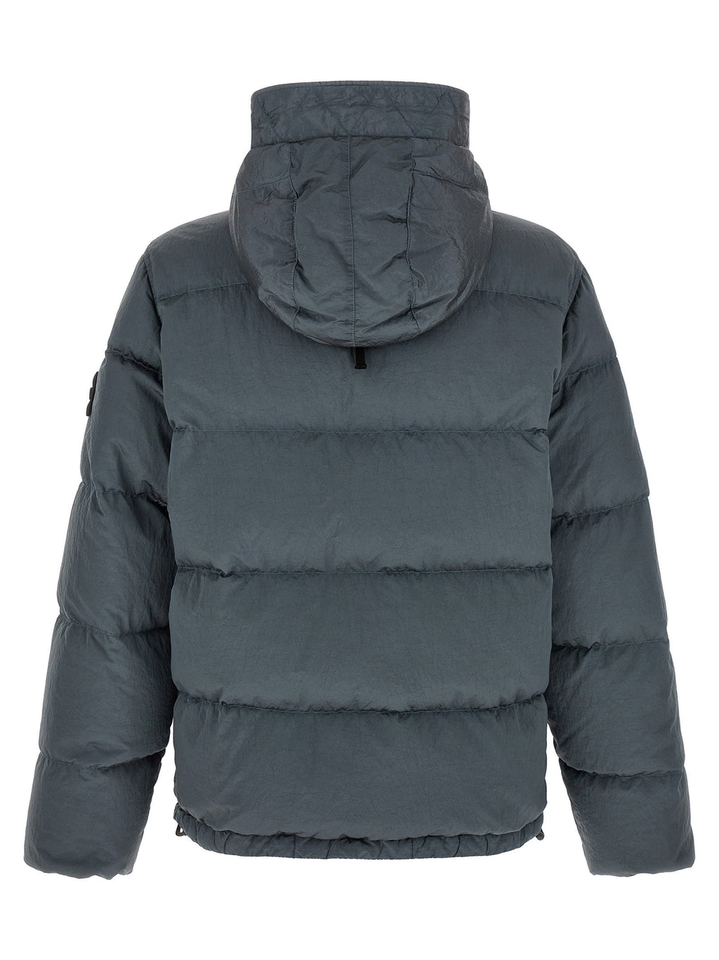Stone Island Crumpled Effect Down Jacket