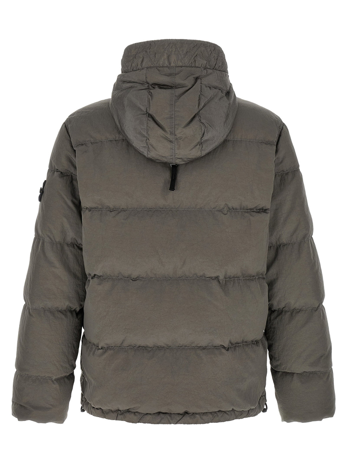 Stone Island Crumpled Effect Down Jacket