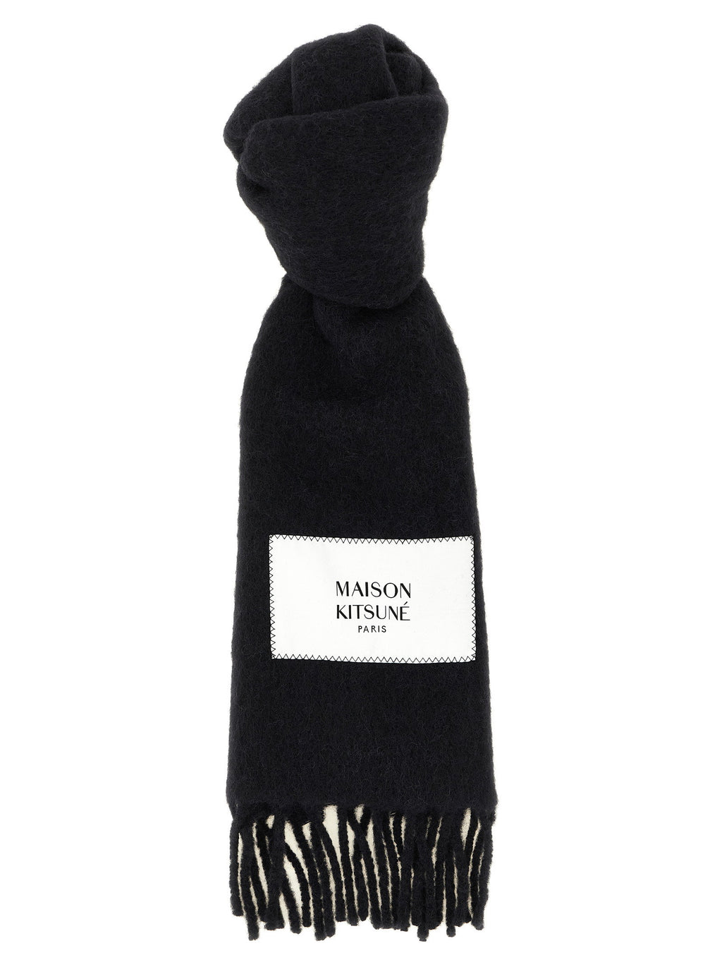 Maison Kitsuné Logo Scarf