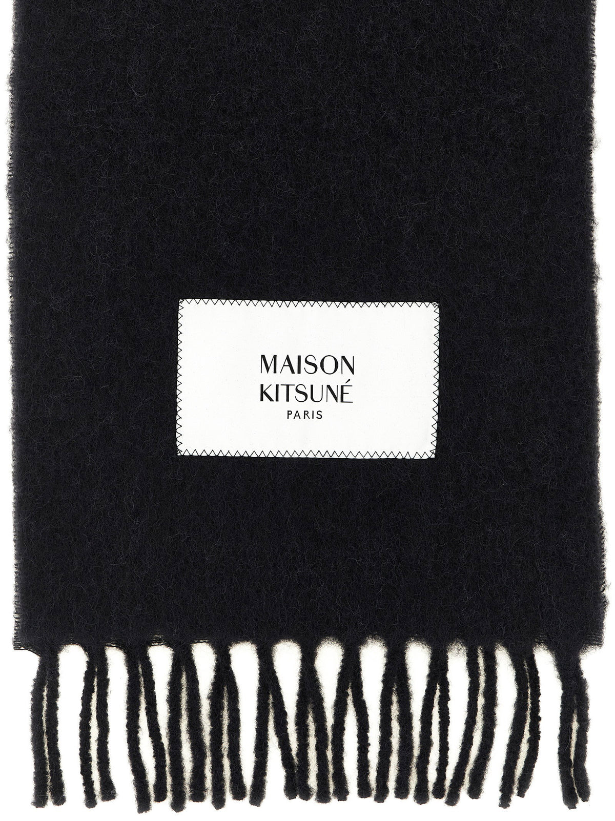 Maison Kitsuné Logo Scarf