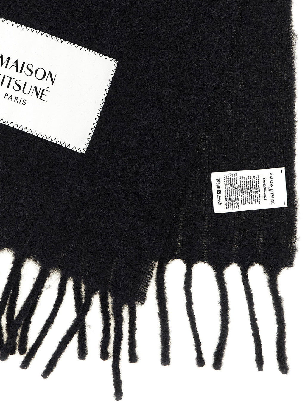 Maison Kitsuné Logo Scarf