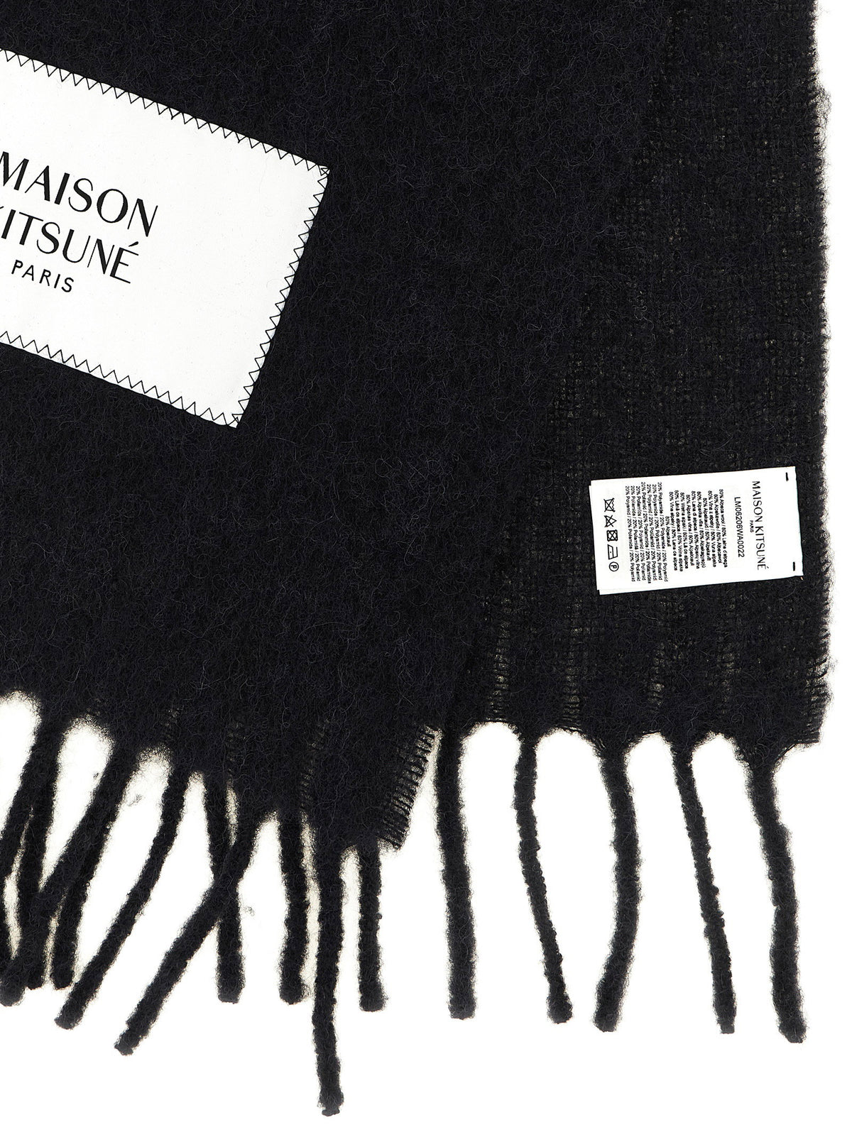 Maison Kitsuné Logo Scarf