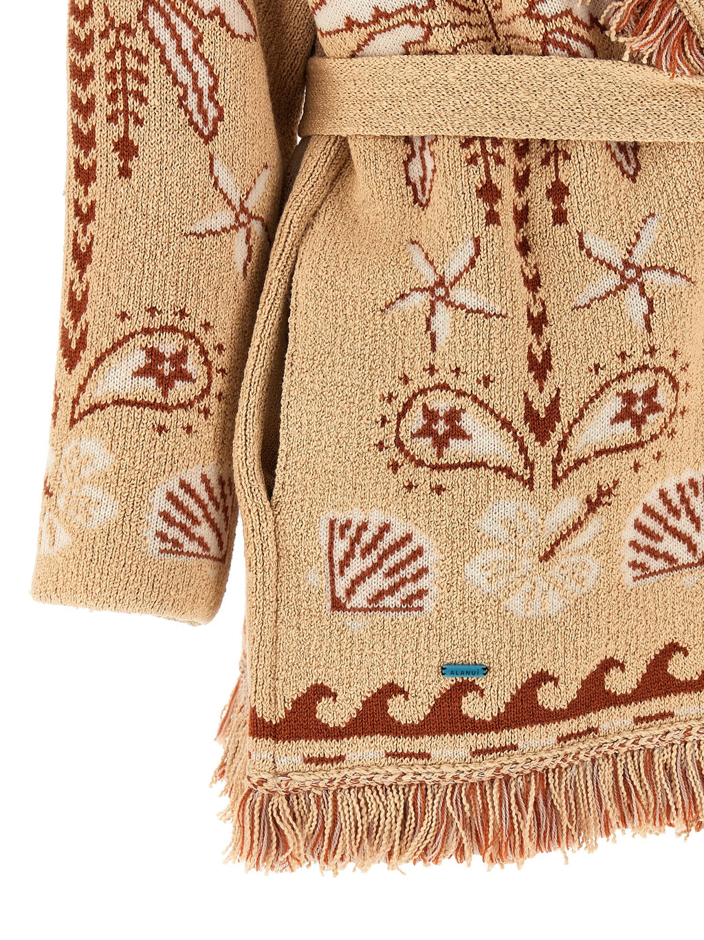 Alanui Echoes Of The Island Cardigan