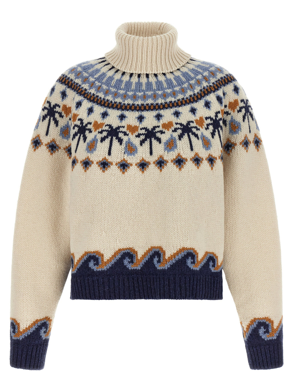 Alanui Sweet Winter Turtleneck Sweater
