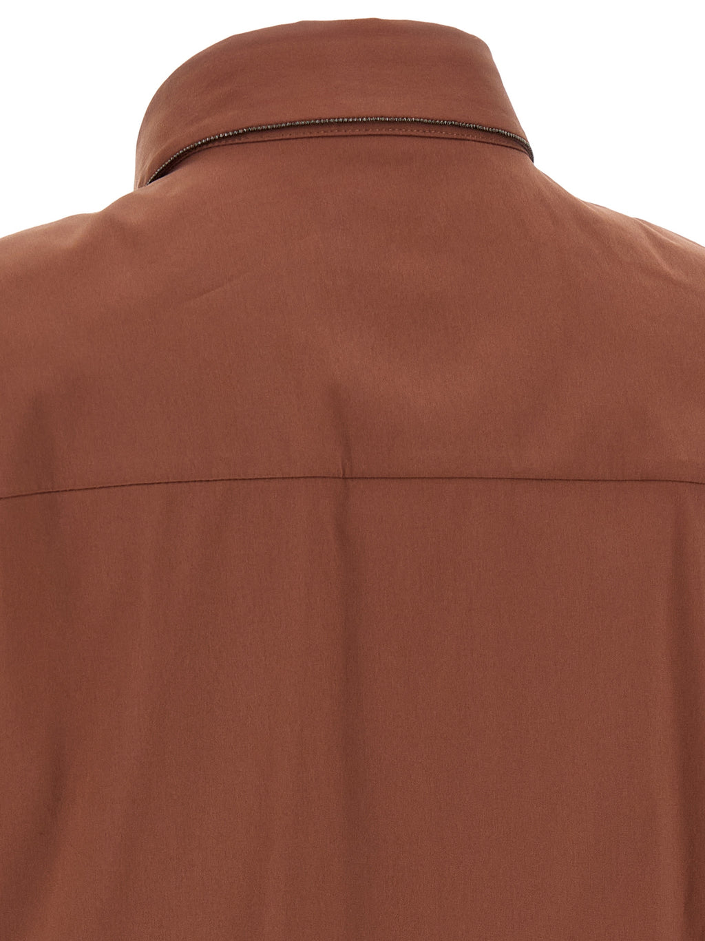 Brunello Cucinelli Shiny Trim Shirt