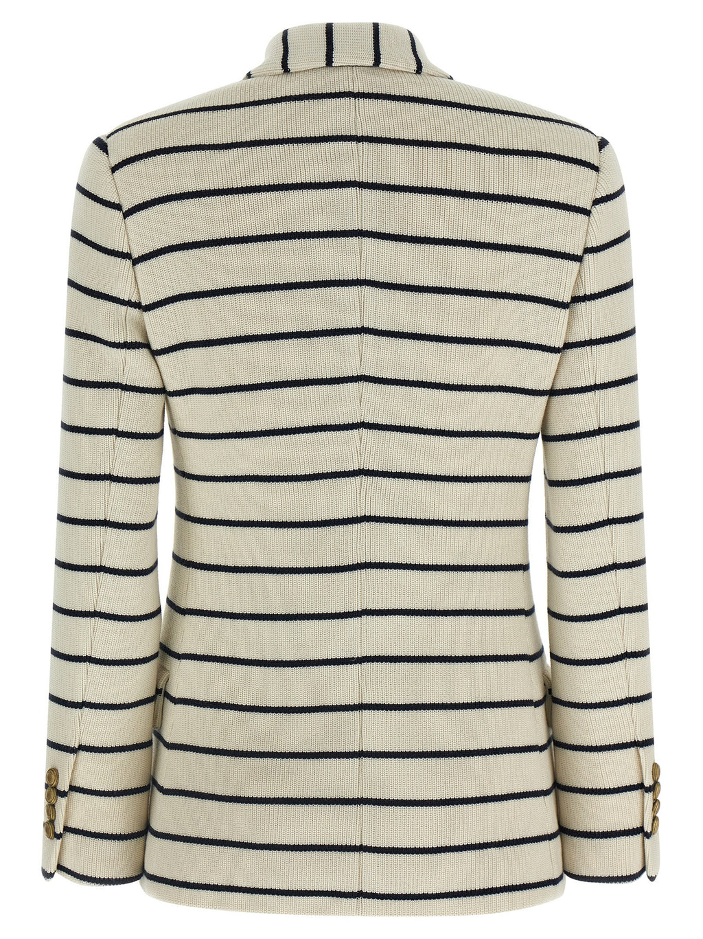 Brunello Cucinelli Striped Sweater Blazer