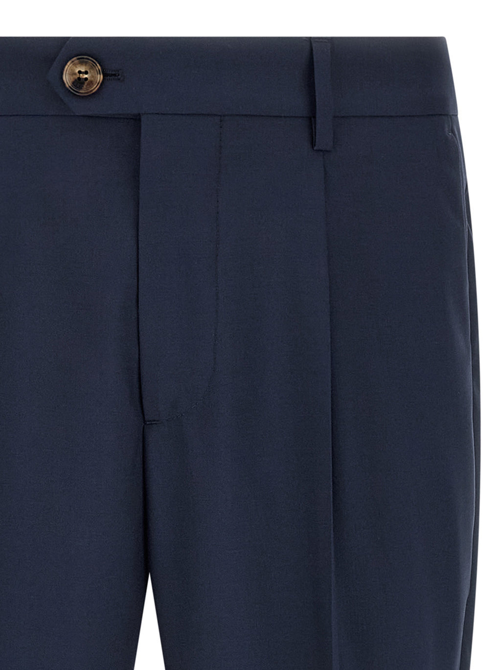 Brunello Cucinelli Wool Canvas Pants