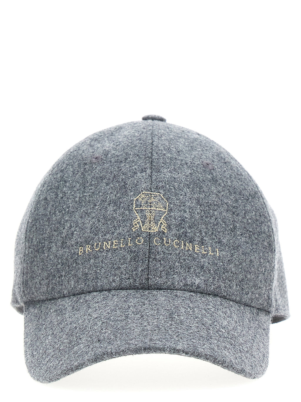 Brunello Cucinelli Logo Embroidery Cap