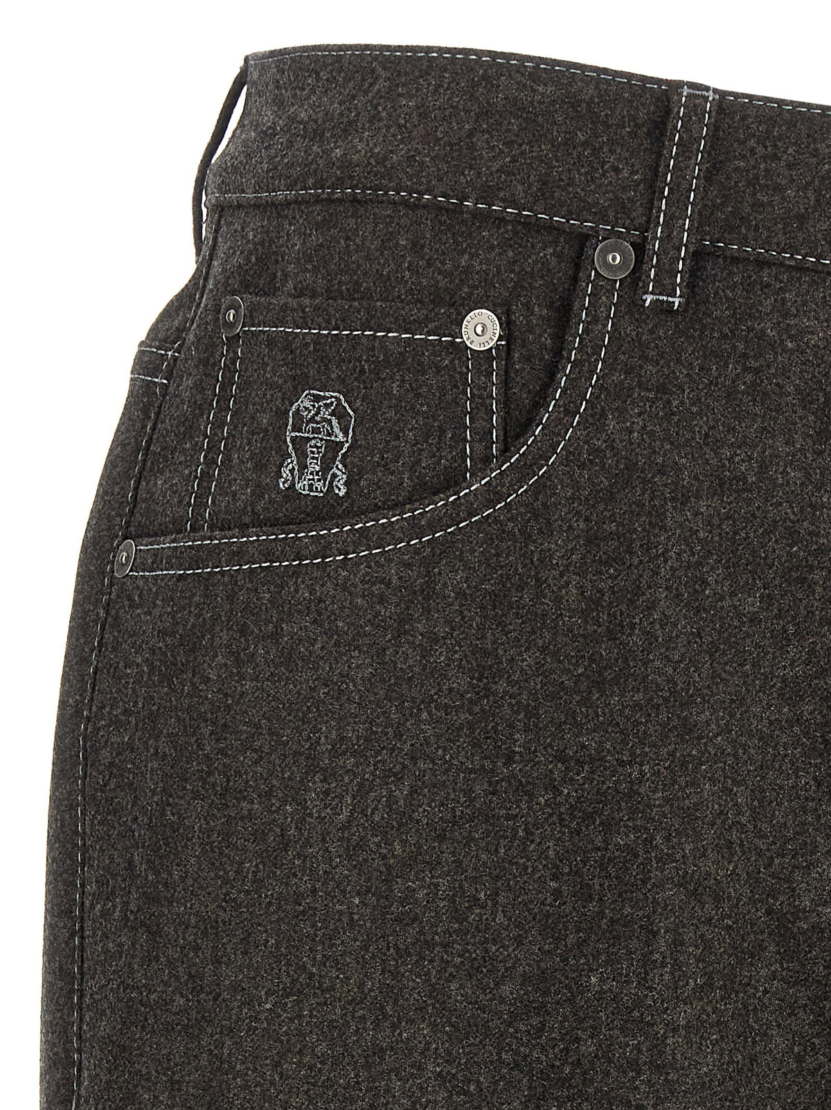 Brunello Cucinelli Flannel Pants