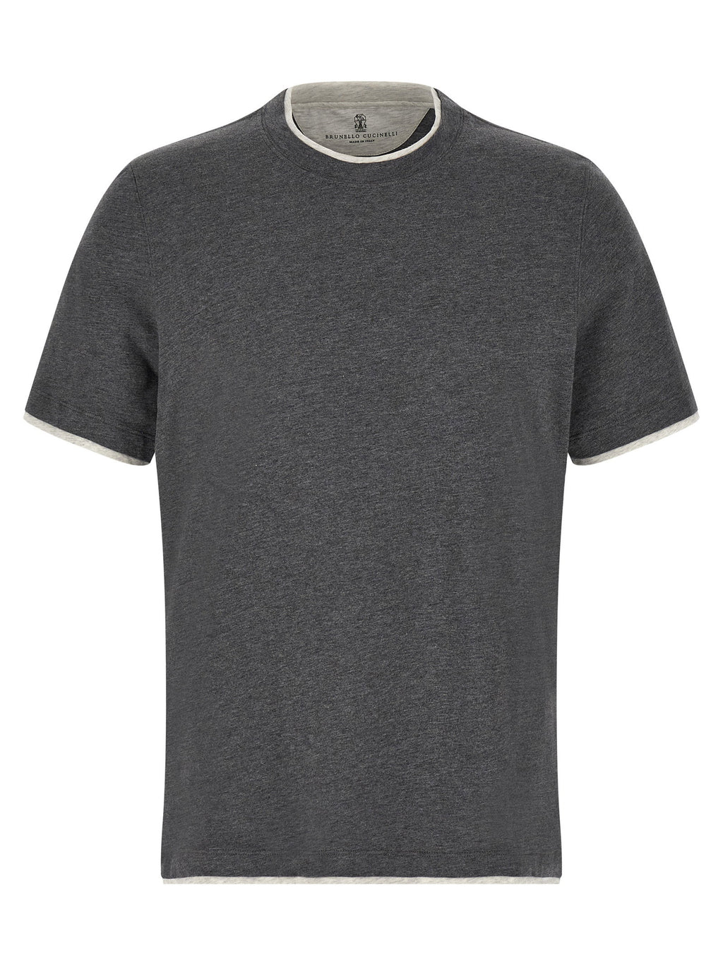 Brunello Cucinelli Double Layer T-shirt