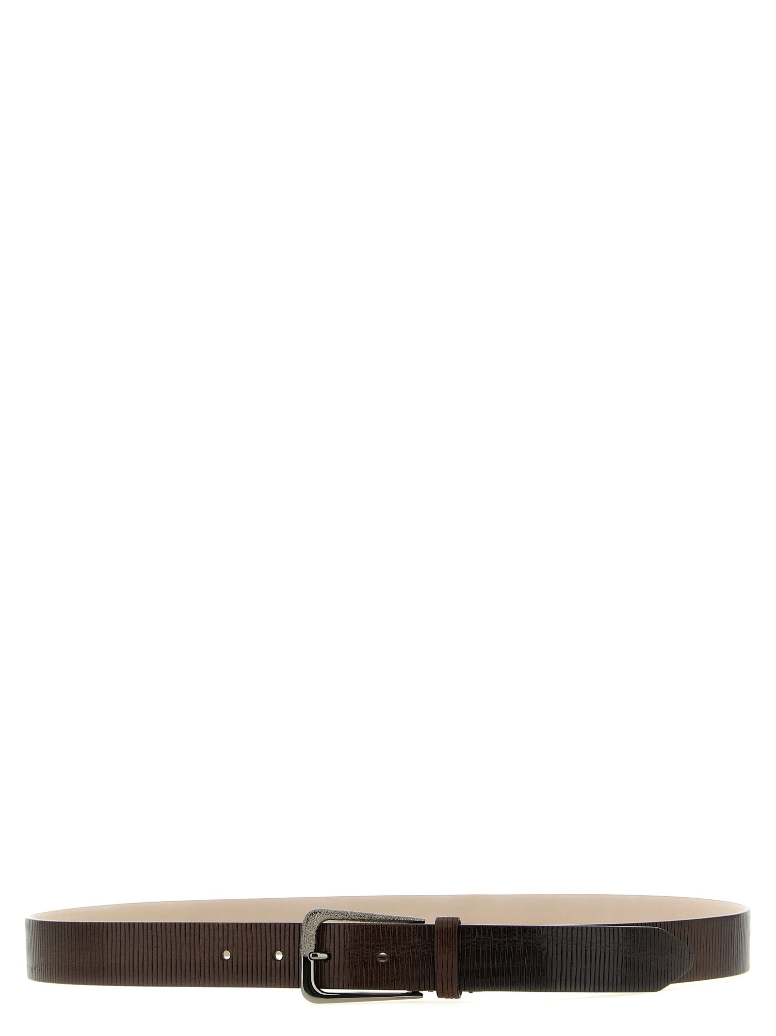 Brunello Cucinelli Ribbed Belt