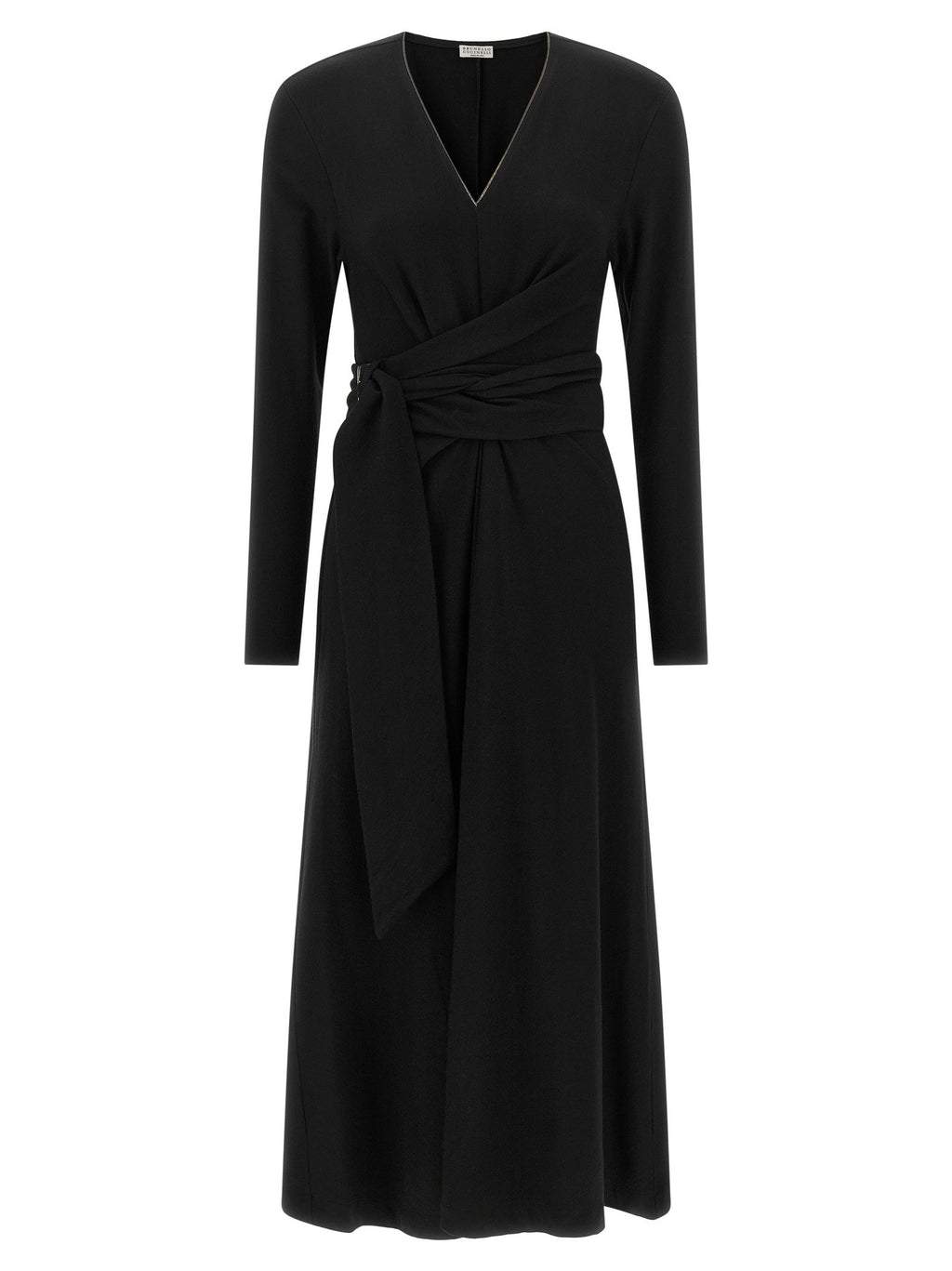 Brunello Cucinelli Shiny Collar Dress