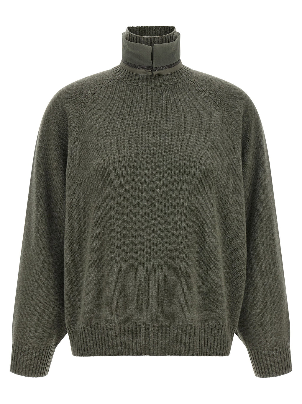 Brunello Cucinelli Monile Insert Sweater