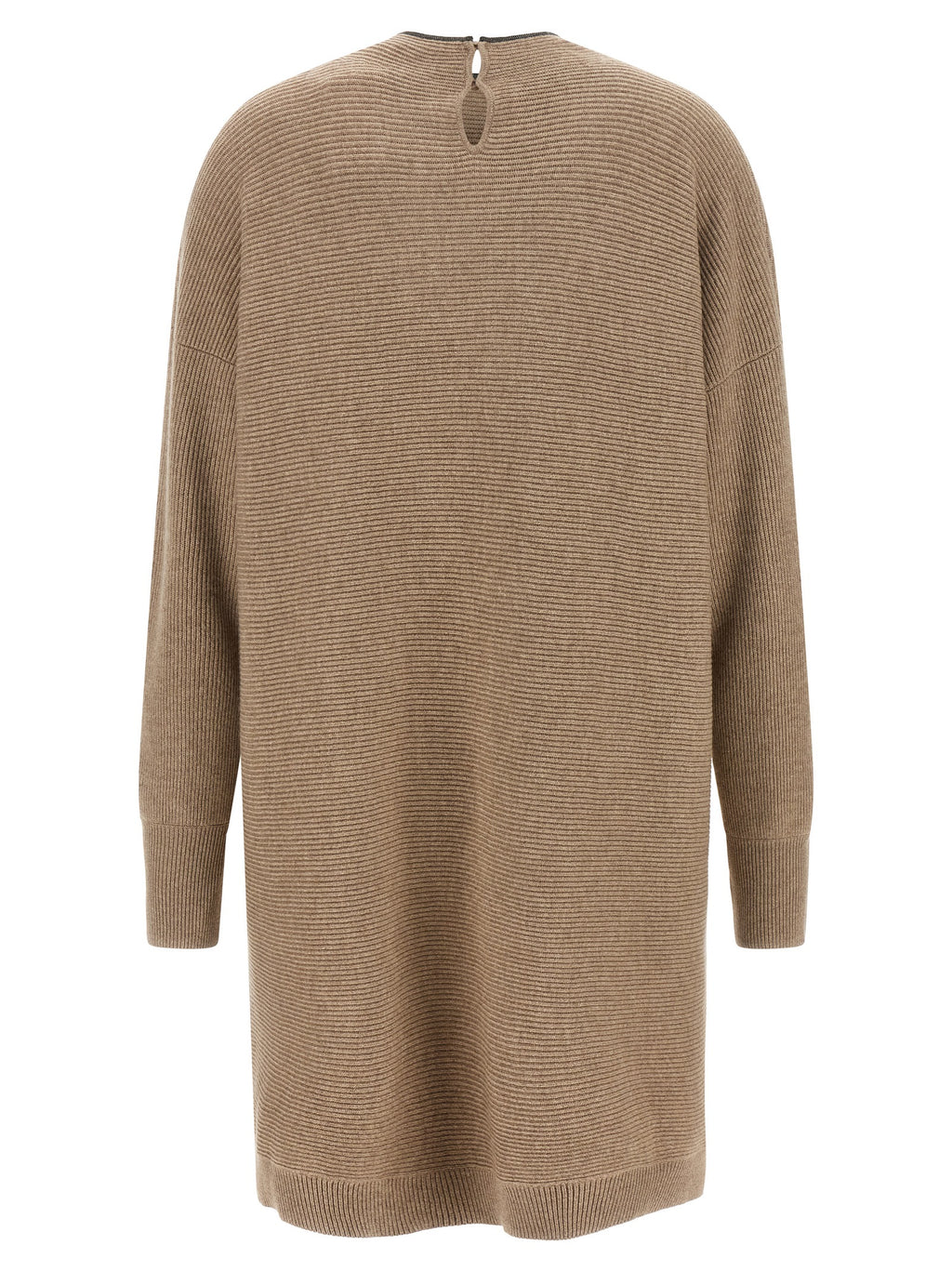 Brunello Cucinelli Precious Collar Dress