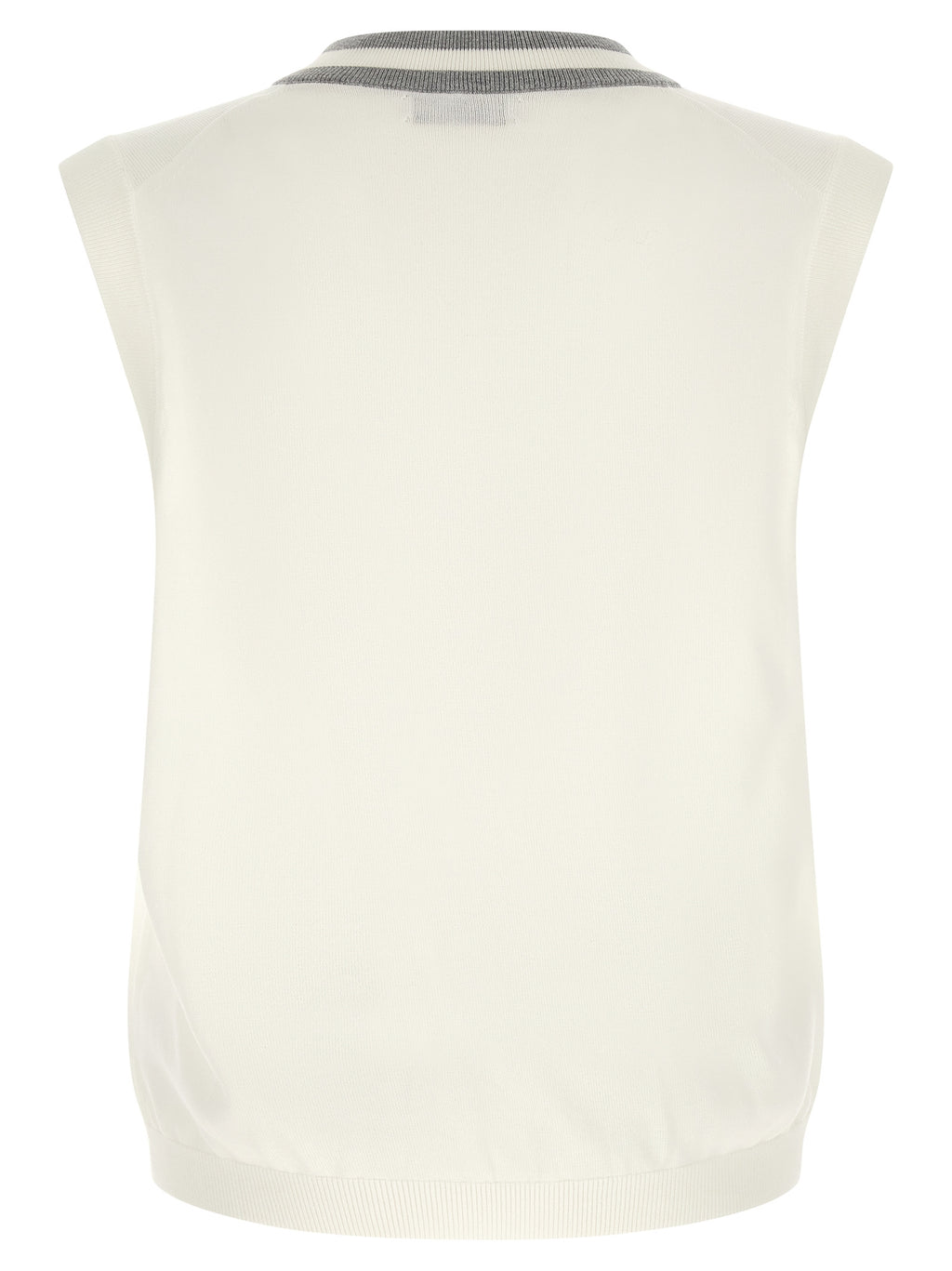 Brunello Cucinelli Logo Patch Vest