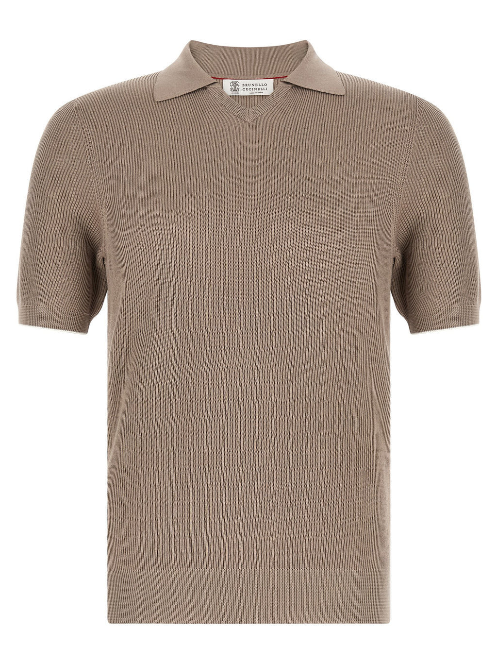 Brunello Cucinelli Knitted Polo Shirt