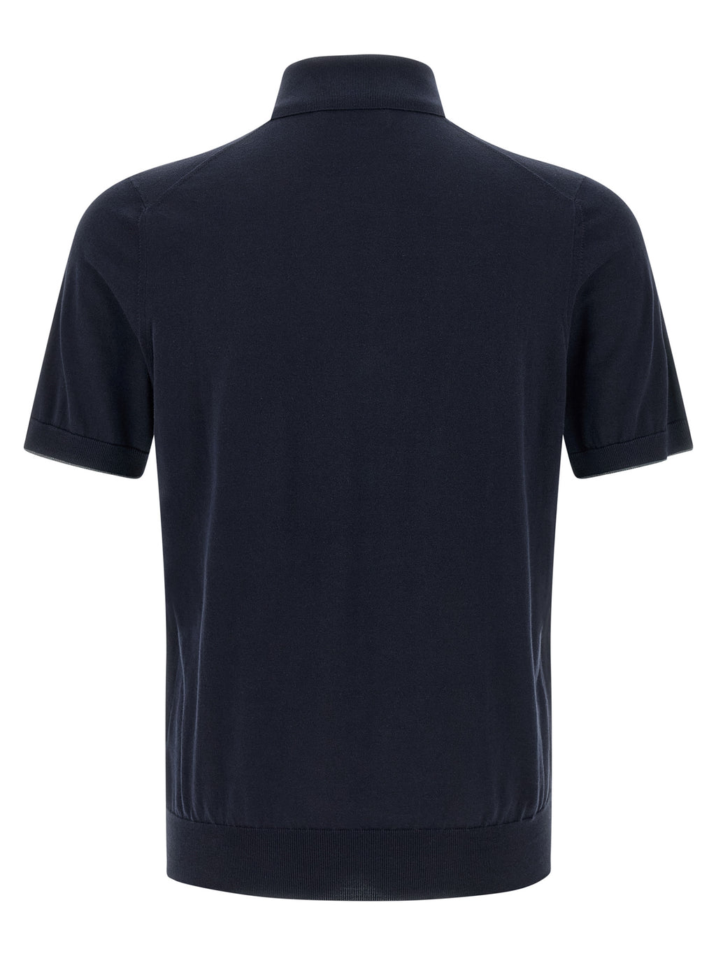 Brunello Cucinelli Logo Embroidery Polo Shirt