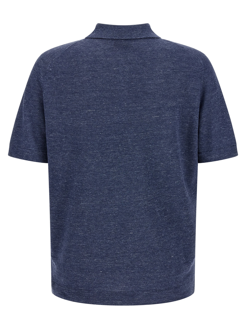 Brunello Cucinelli Linen Cotton Polo Shirt