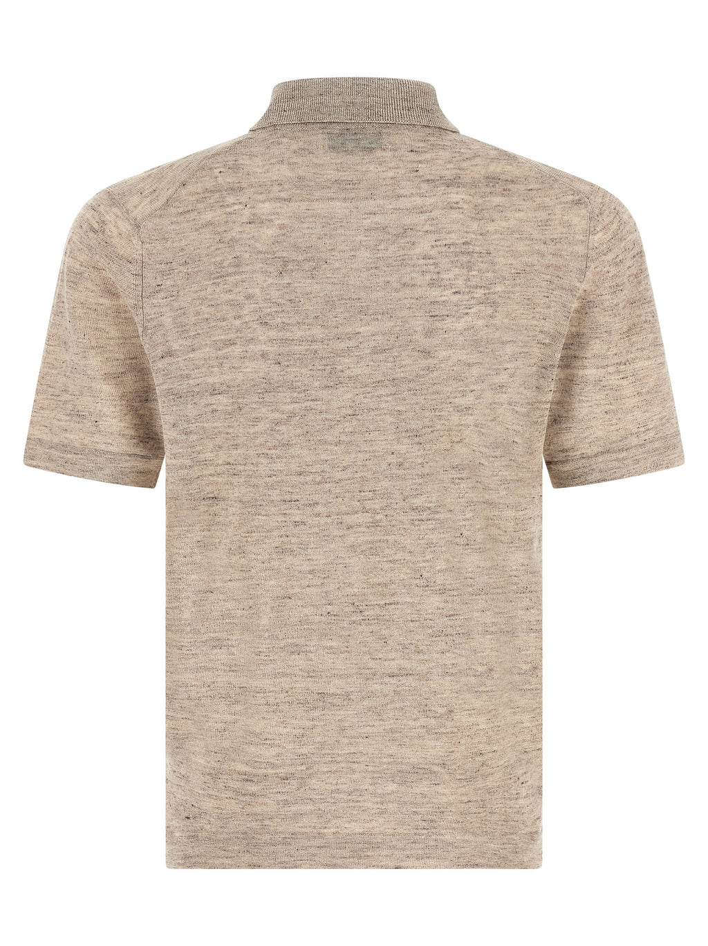 Brunello Cucinelli Linen Cotton Polo Shirt
