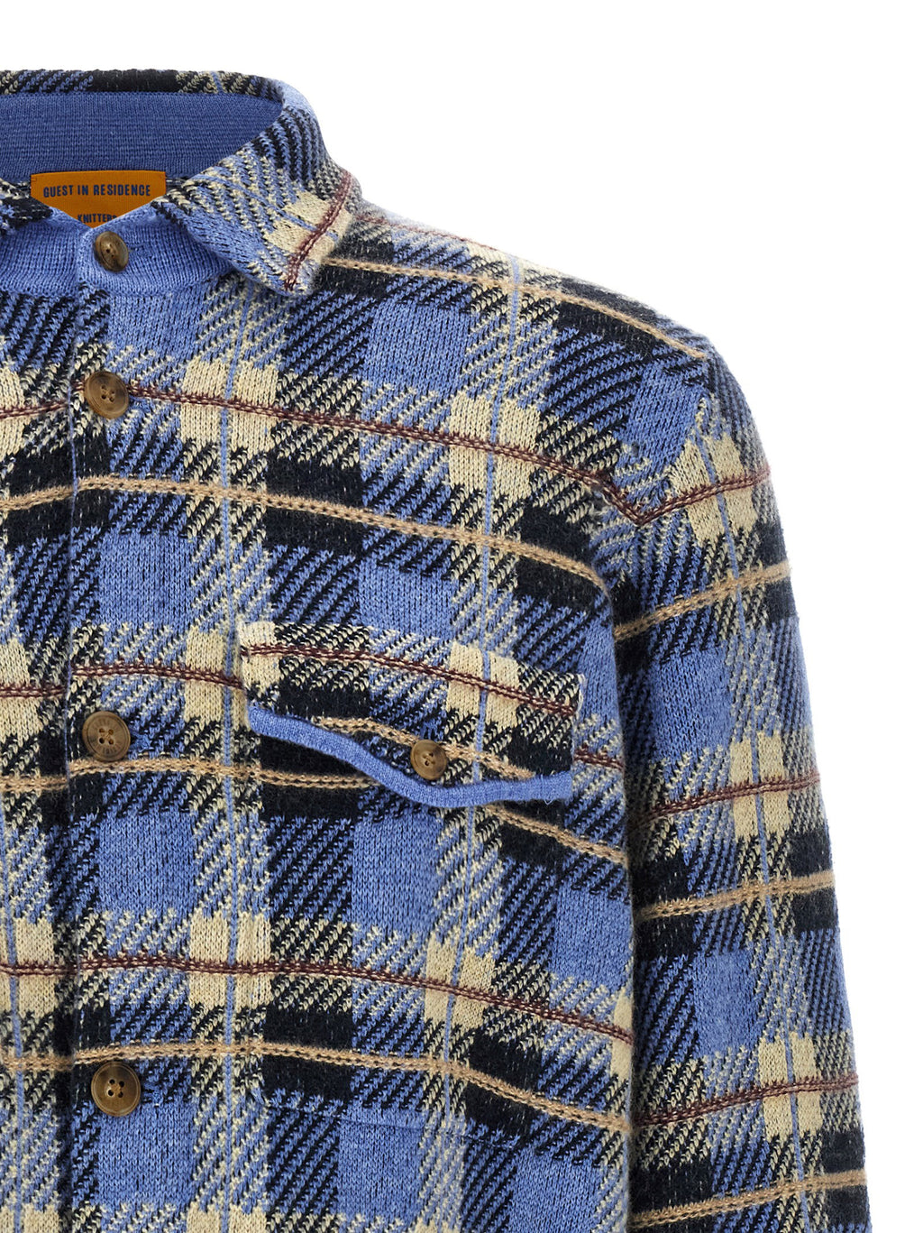 Guest In Residence Plaid Work Shirt