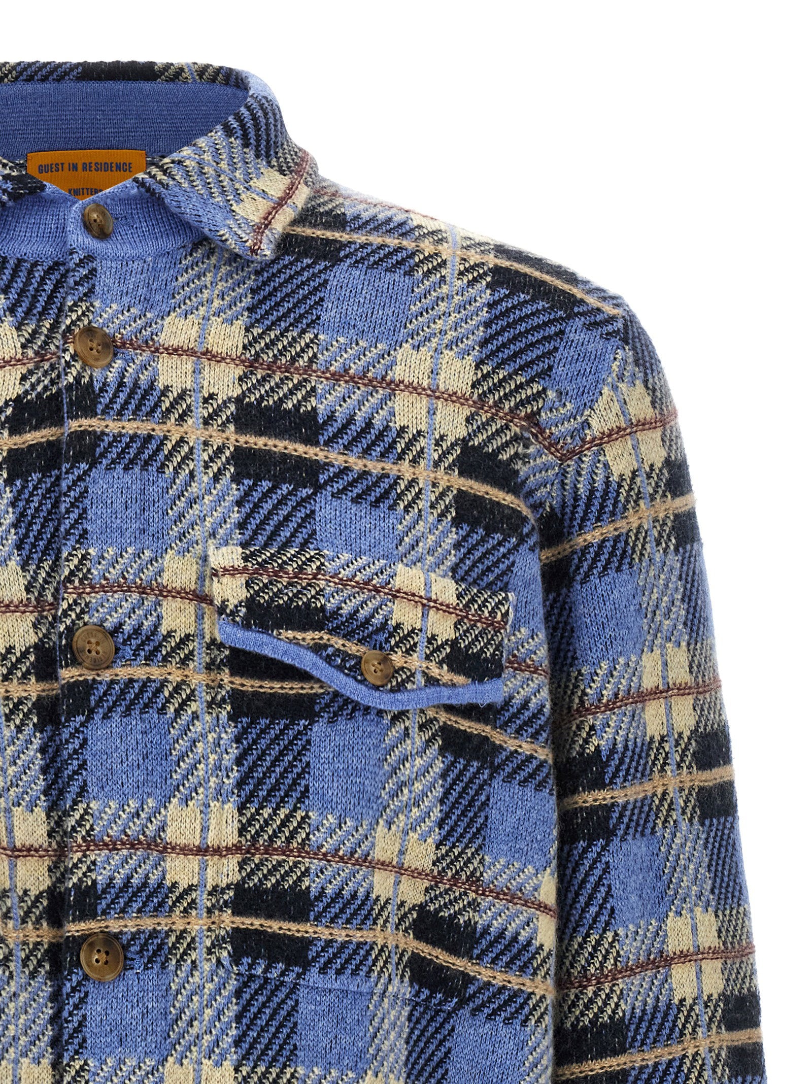 Guest In Residence Plaid Work Shirt
