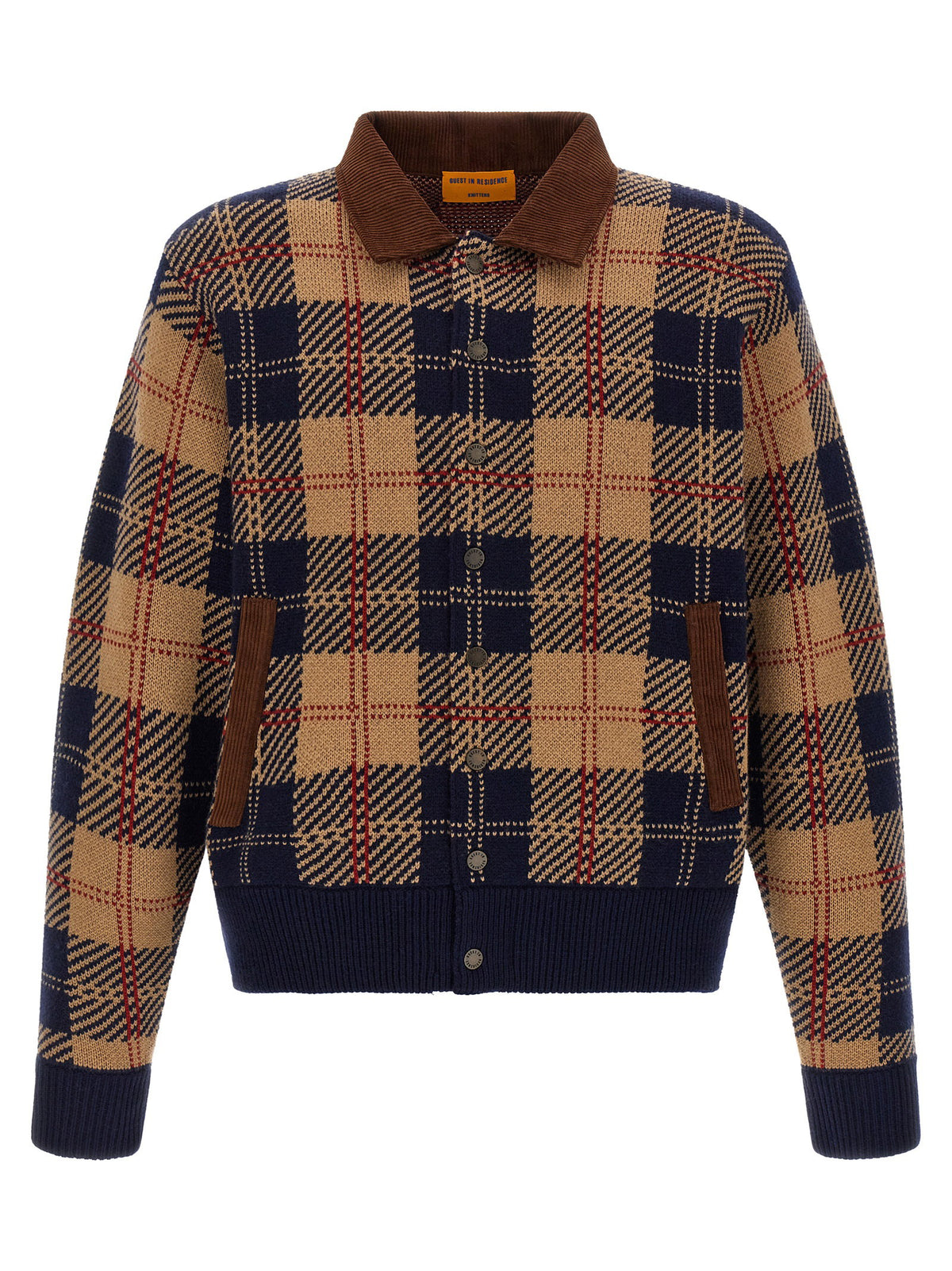 Guest In Residence Tartan Bomber Jacket