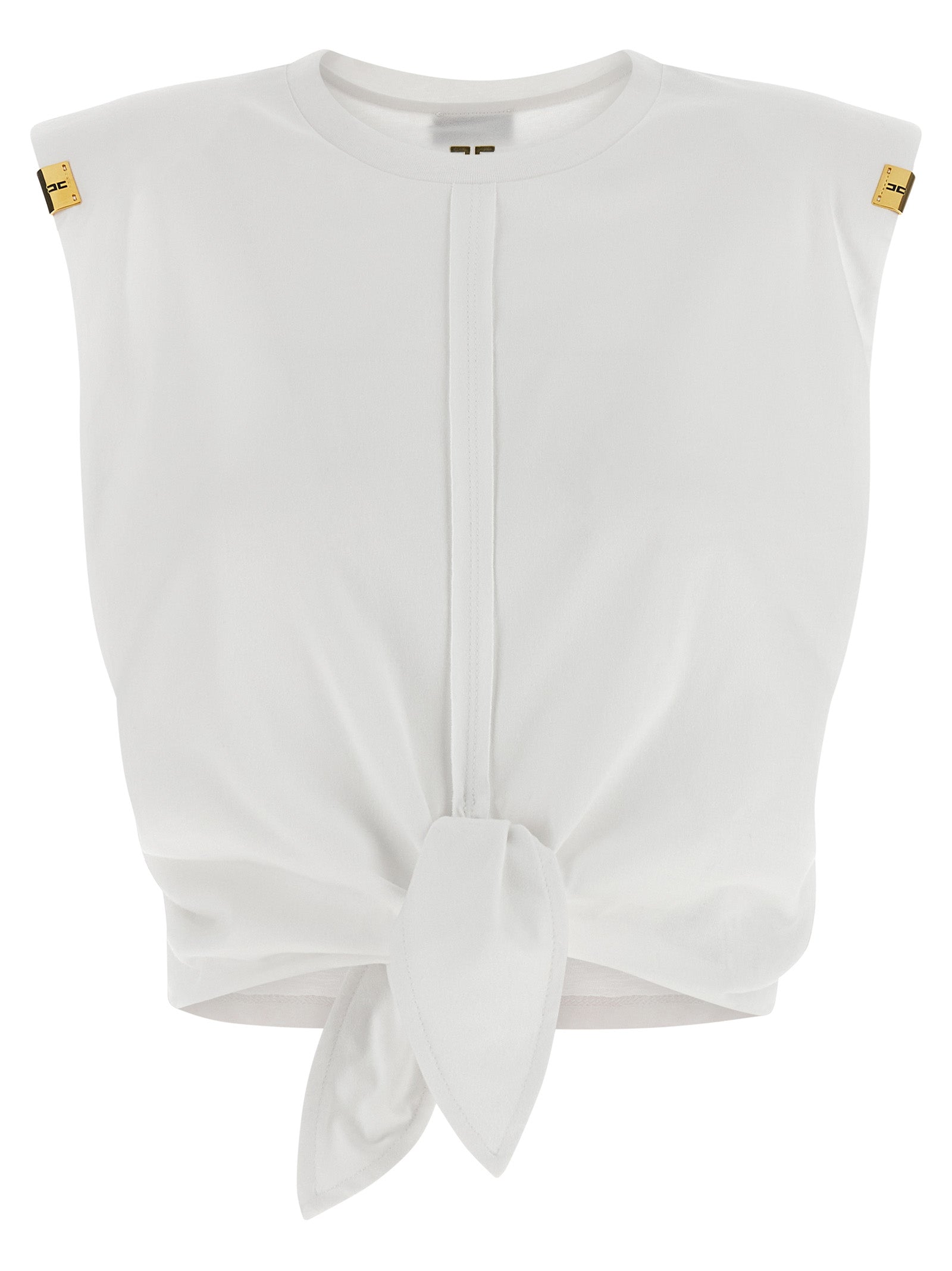 Elisabetta Franchi Knot T-shirt
