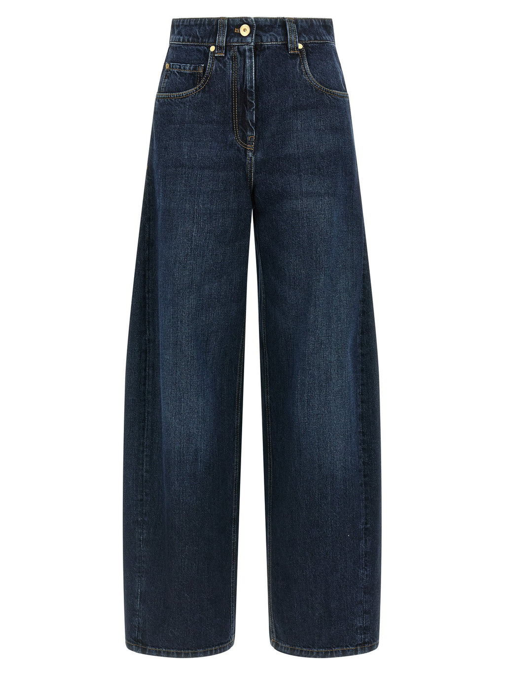 Brunello Cucinelli Wide Barrel Full Lenght Jeans