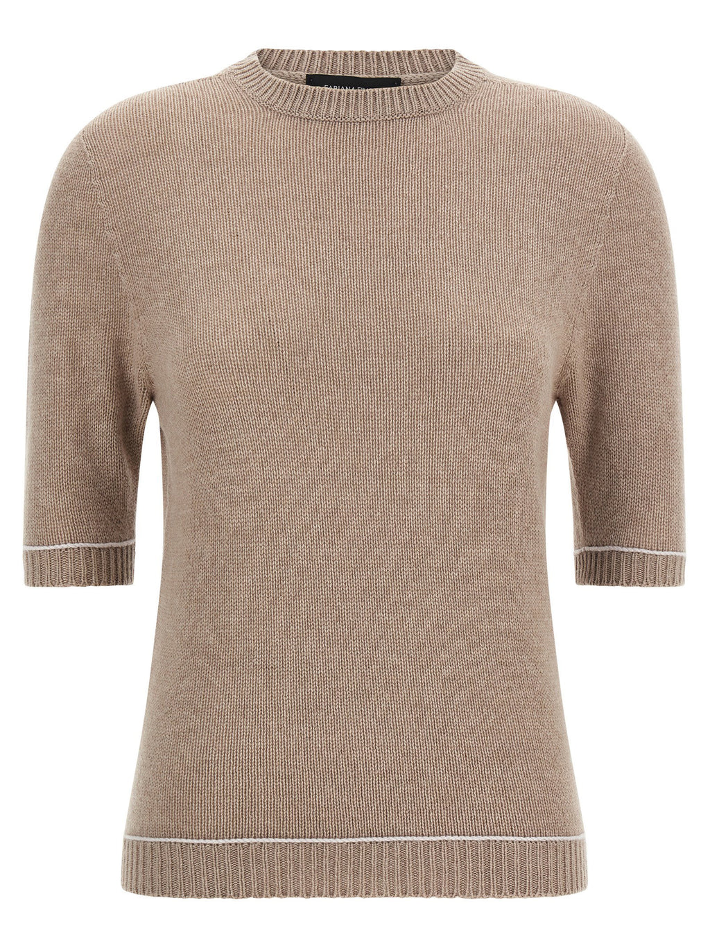 Fabiana Filippi Gauze Platinum Sweater