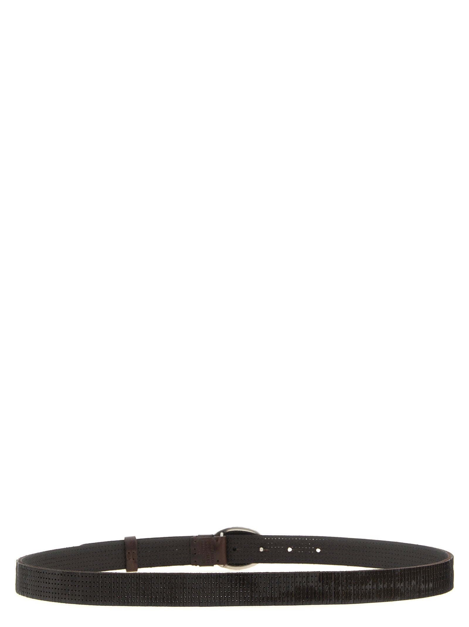 Brunello Cucinelli Texture Leather Belt