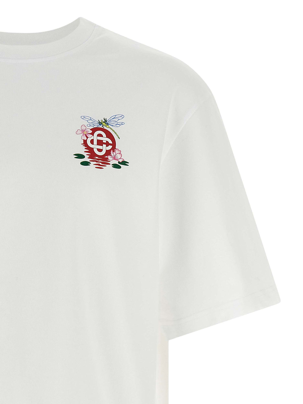 Casablanca Dragonfly Floral T-shirt