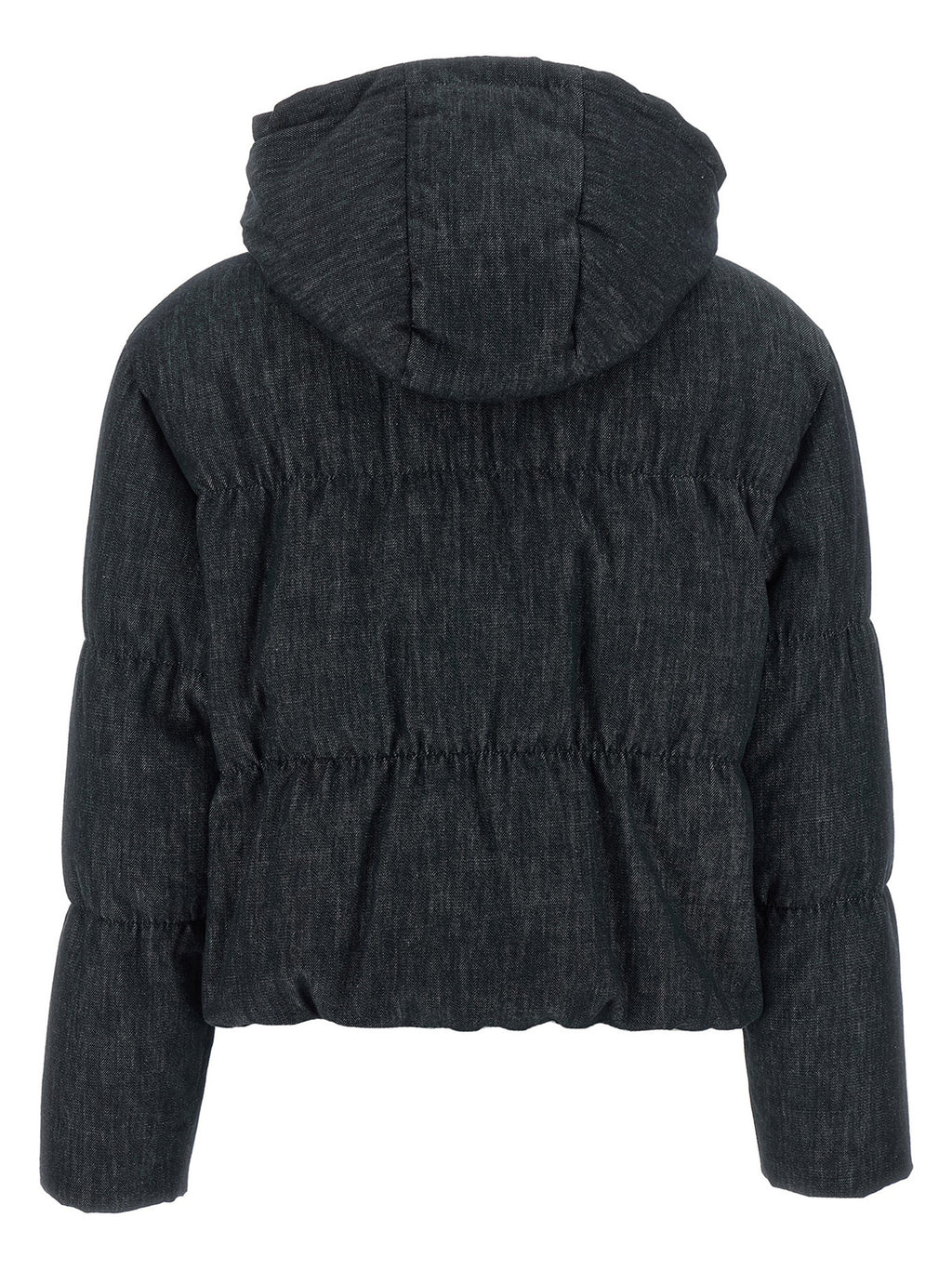 Brunello Cucinelli Denim-effect Twill Down Jacket