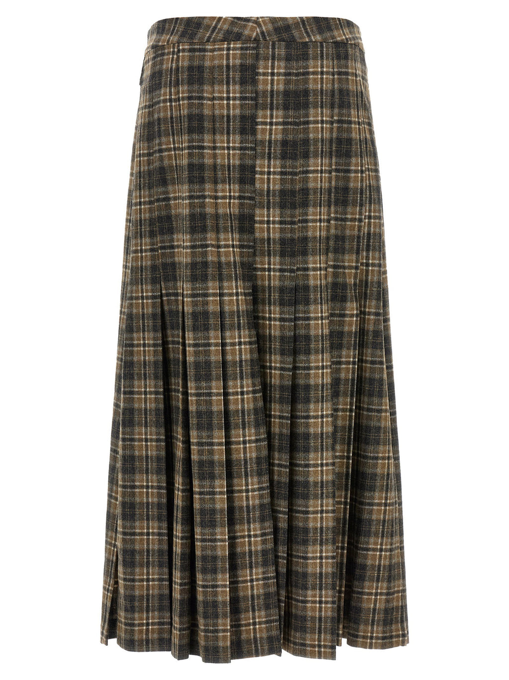 Brunello Cucinelli Tartan Skirt