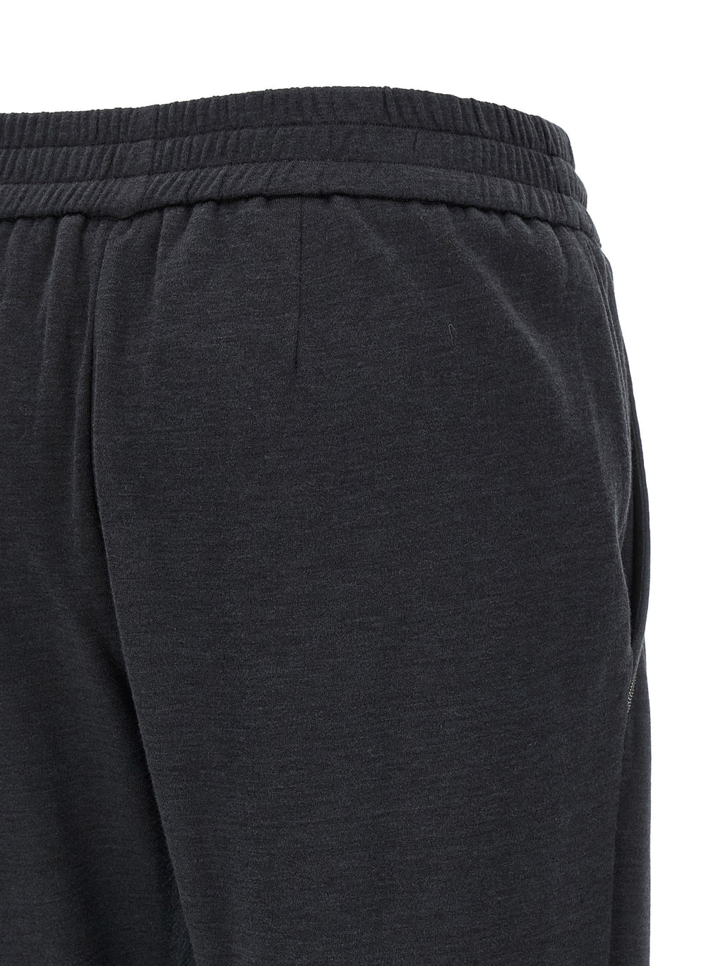 Brunello Cucinelli Shiny Pocket Detail Joggers