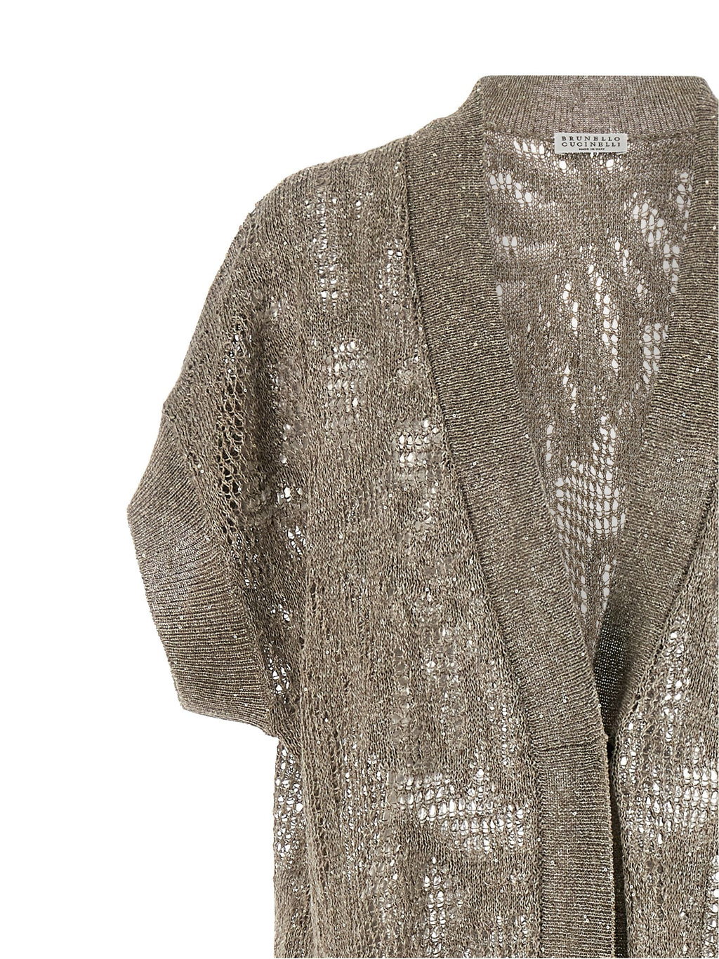 Brunello Cucinelli Dazzling Water Lillies Cardigan