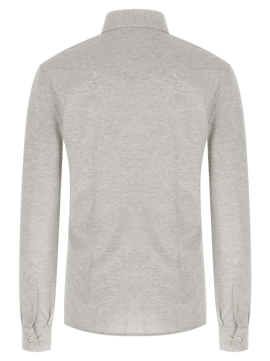 Brunello Cucinelli Piqué Cotton Shirt