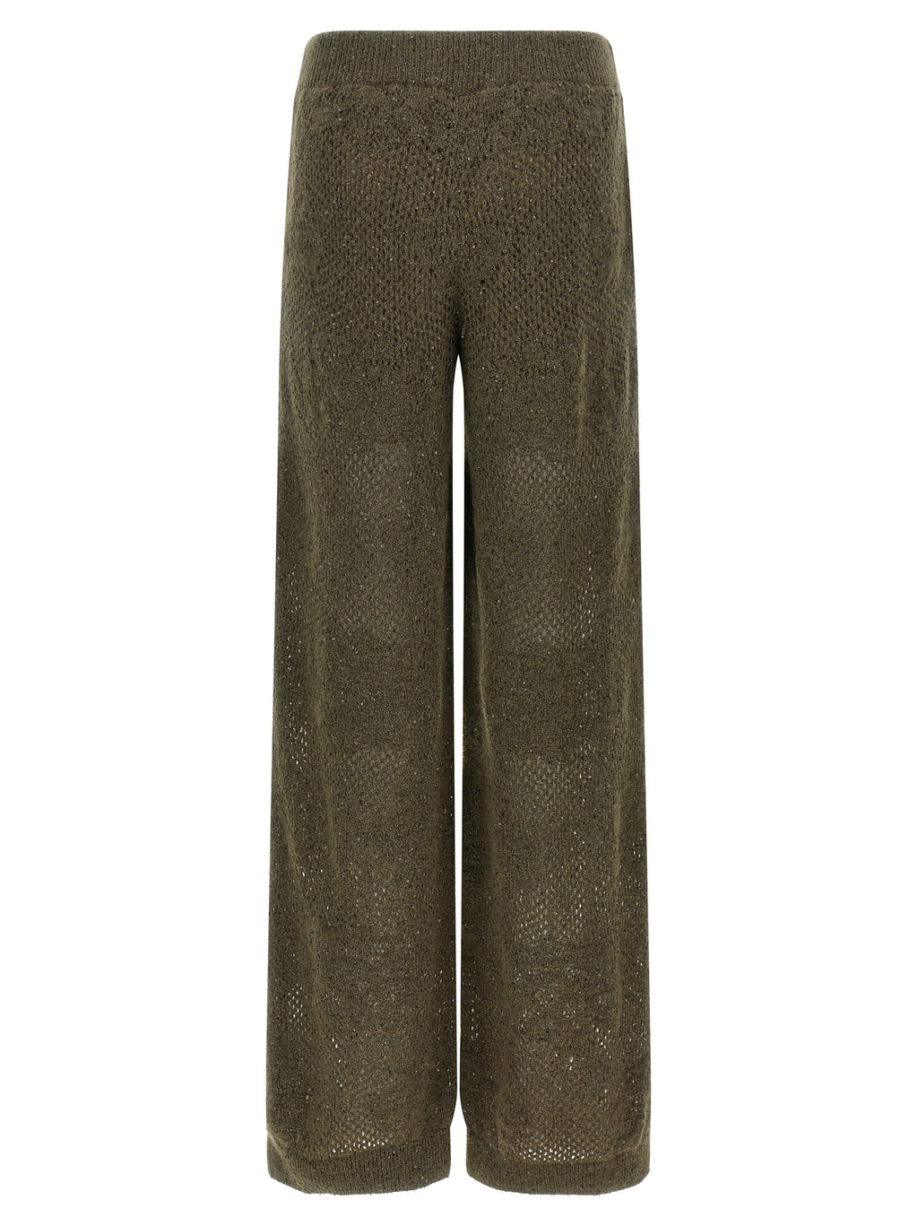 Brunello Cucinelli Track Flower Lace Pants
