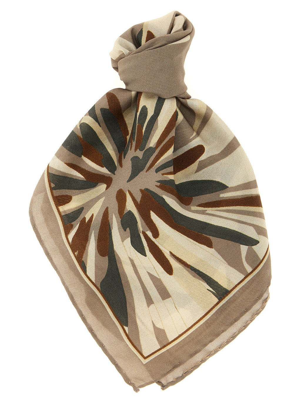 Brunello Cucinelli Bloom Print Scarf