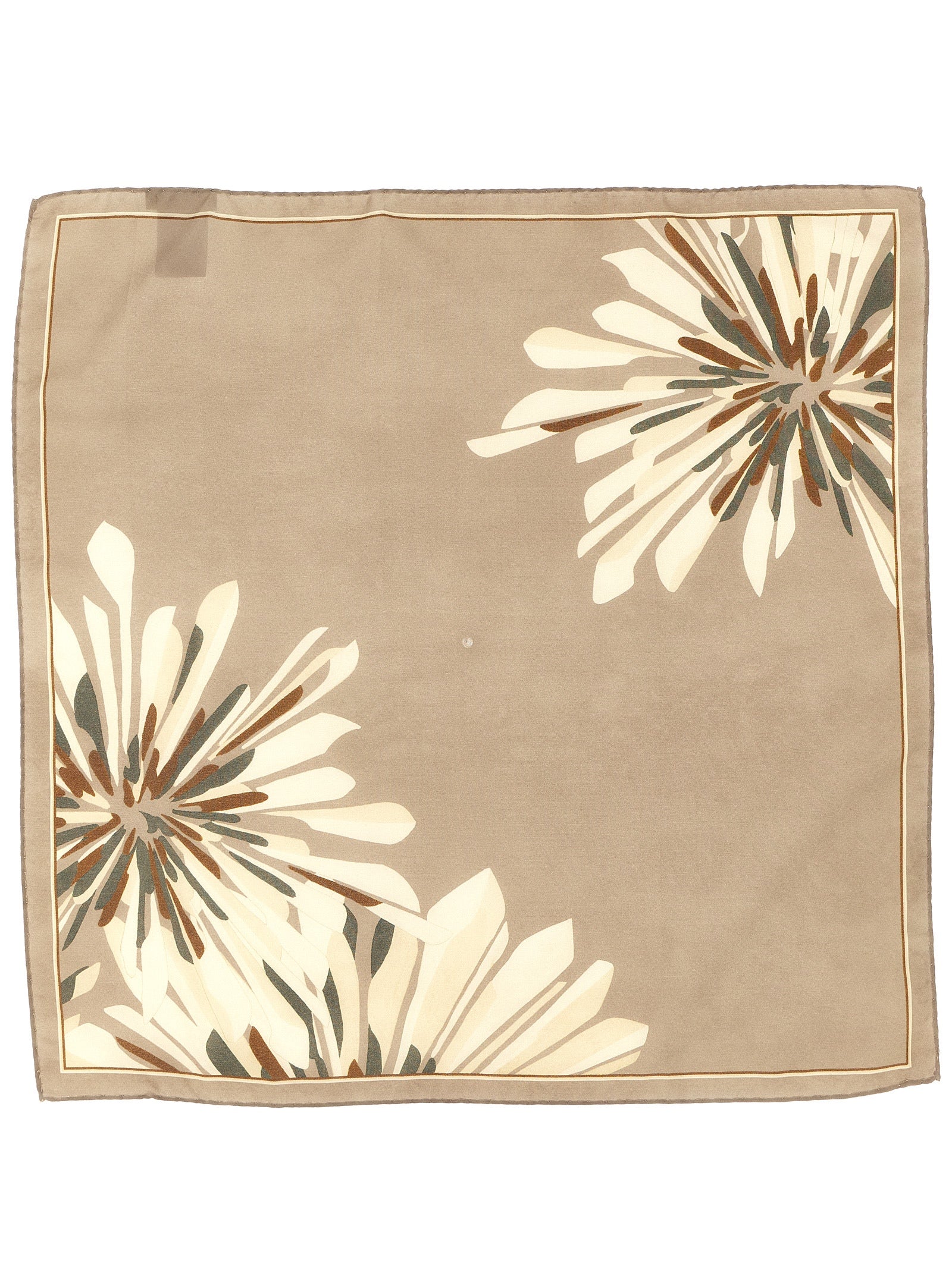 Brunello Cucinelli Bloom Print Scarf