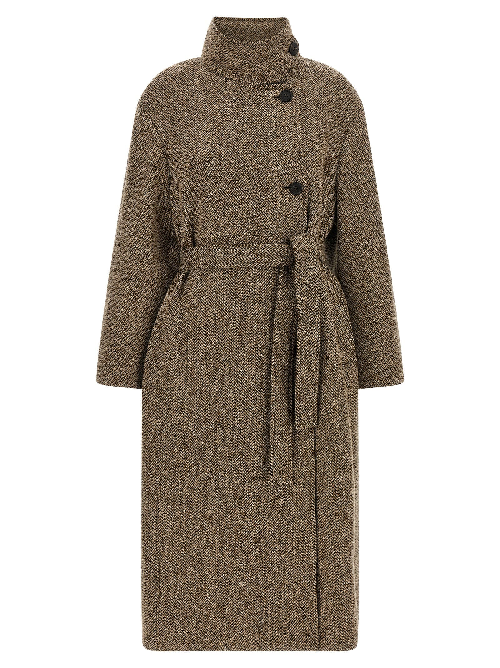 Brunello Cucinelli Sparkling Virgin Wool Coat