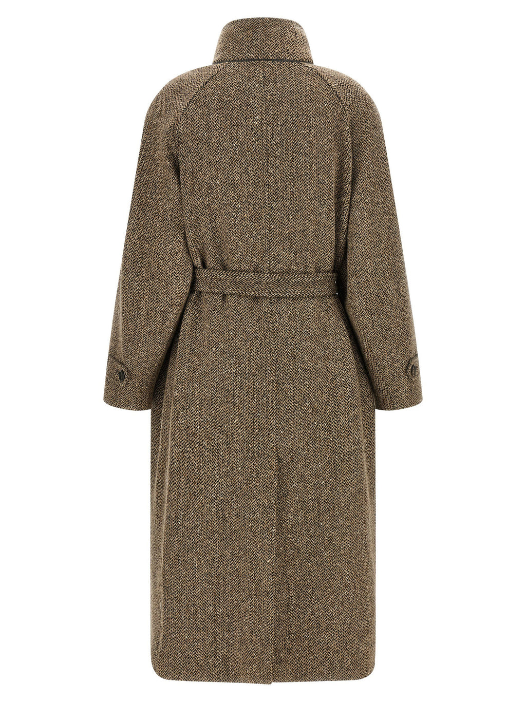 Brunello Cucinelli Sparkling Virgin Wool Coat