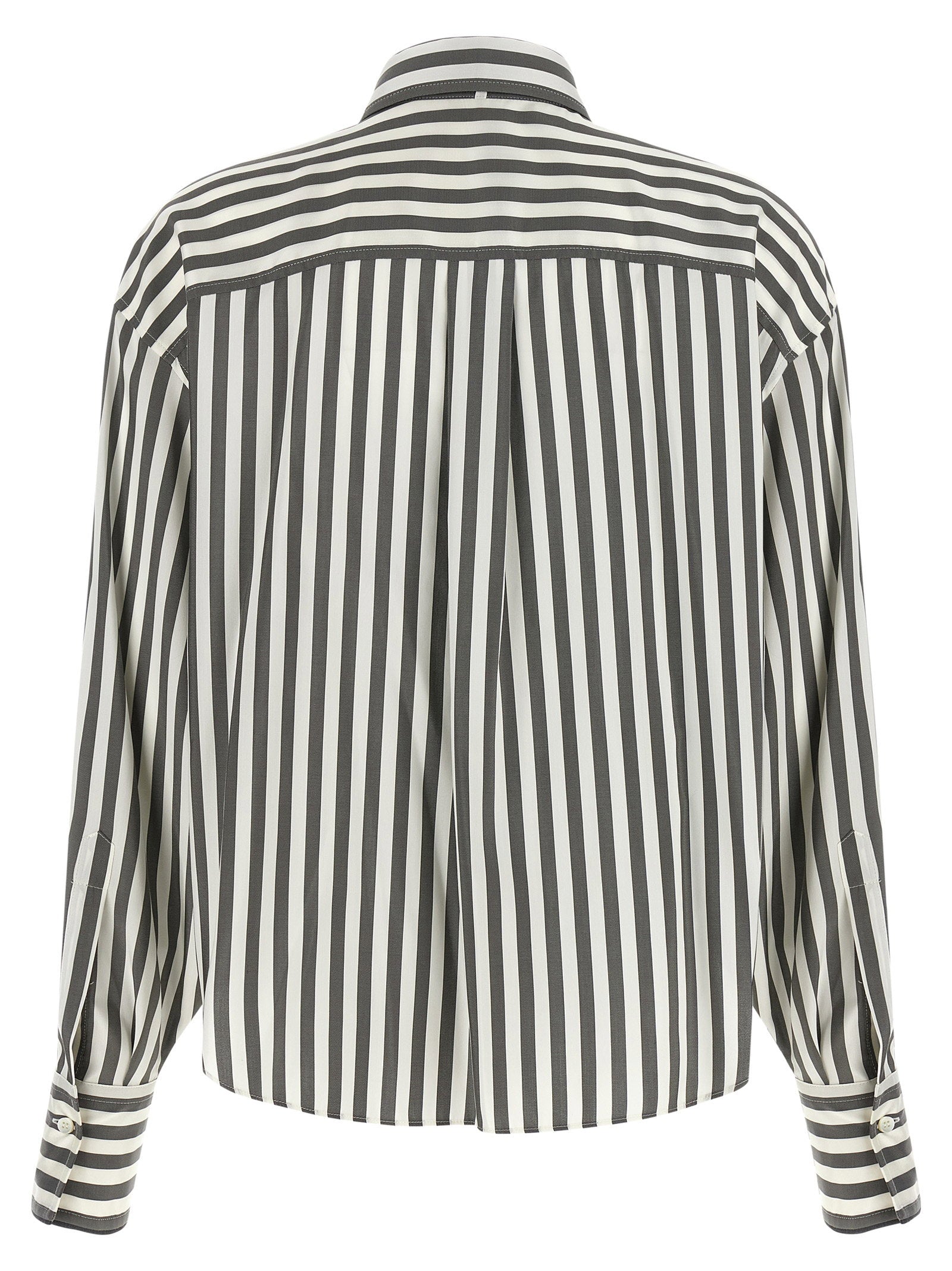 Brunello Cucinelli Shirt With Scarf