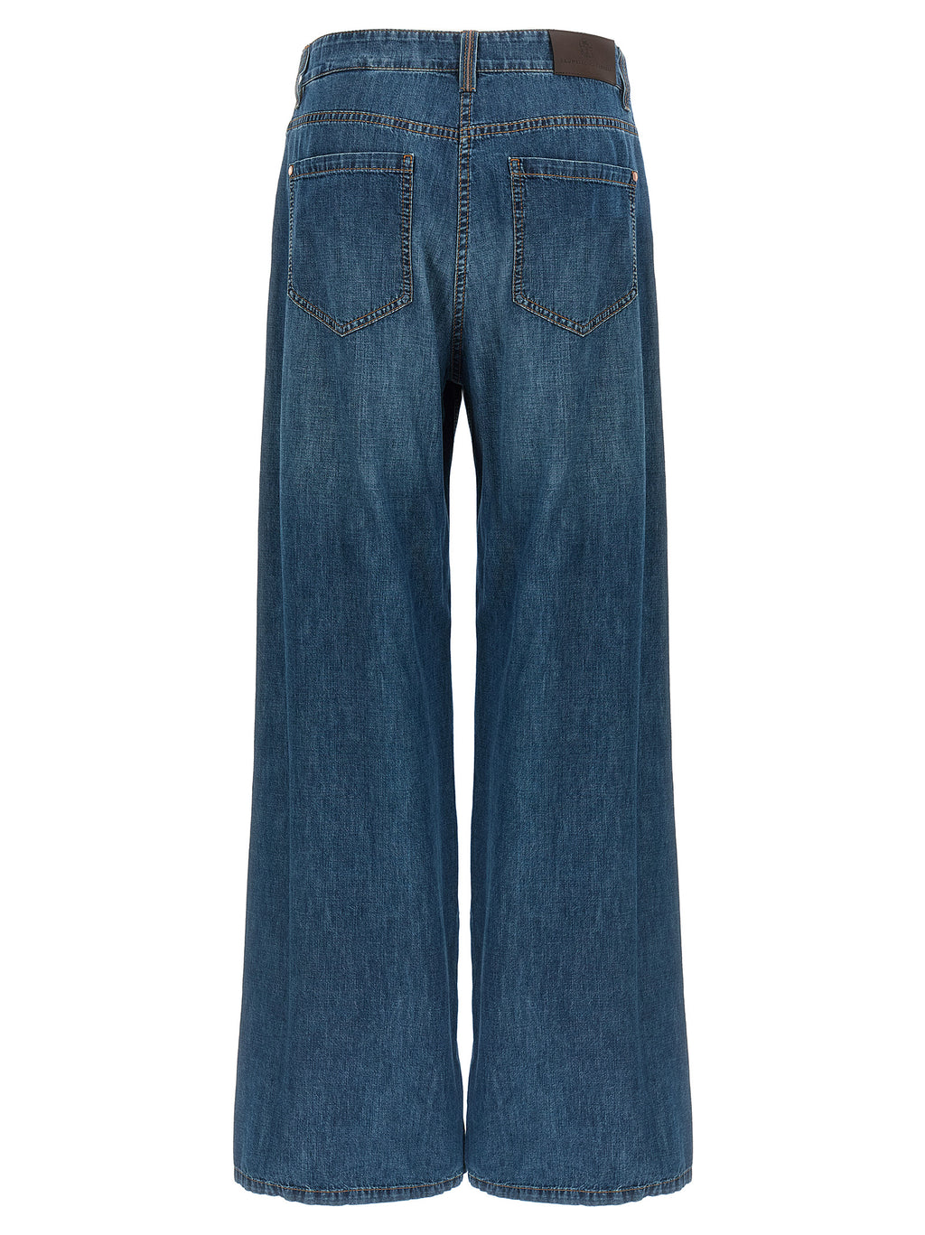 Brunello Cucinelli Wide Leg Jeans