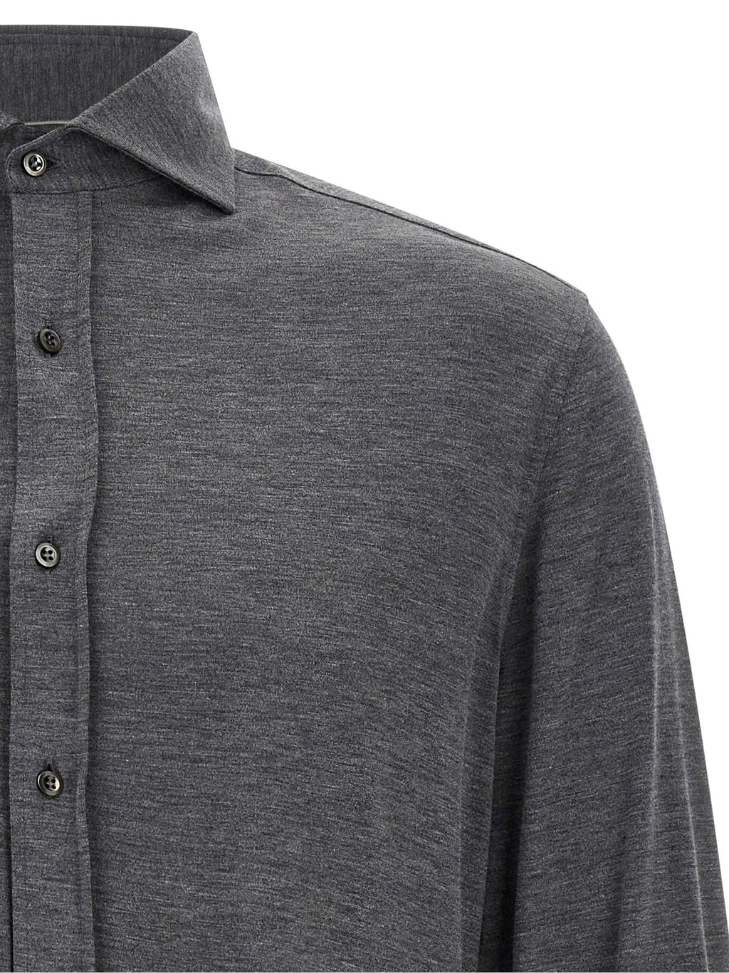 Brunello Cucinelli Cotton And Silk Shirt